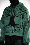 TREE OF LIFE HOODIE FOREST GREEN