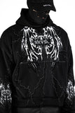 DESTROYED WINGS EMBROIDERED HOODIE