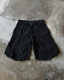 INTERVENE JORTS BLACK