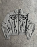 BRUTALISM TRACK JACKET GREY