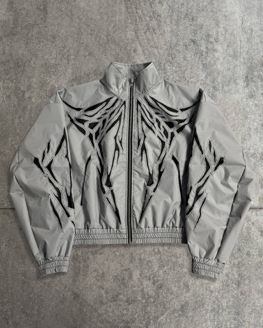 BRUTALISM TRACK JACKET GREY