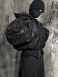 DISTRESSED SLUMBER PUFFER JACKET