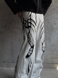 EUROTRASH DENIM WHITE/BLACK