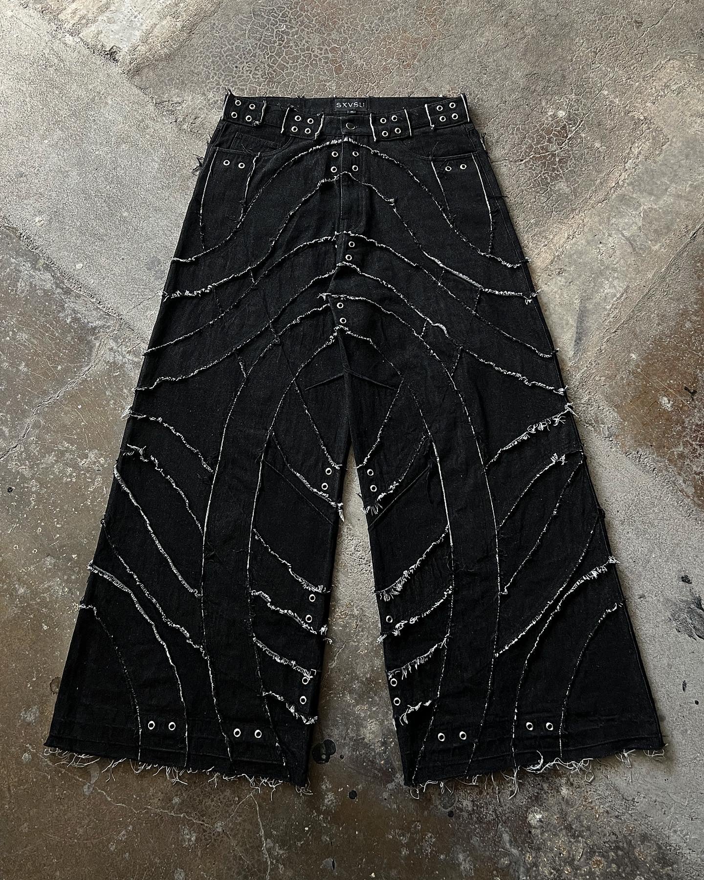 VEIN DENIM BLACK – SXVSU