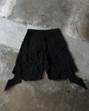 INTERVENE JORTS BLACK