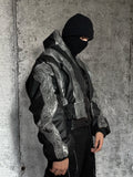 CHAINSTITCH WHIRL PUFFER JACKET