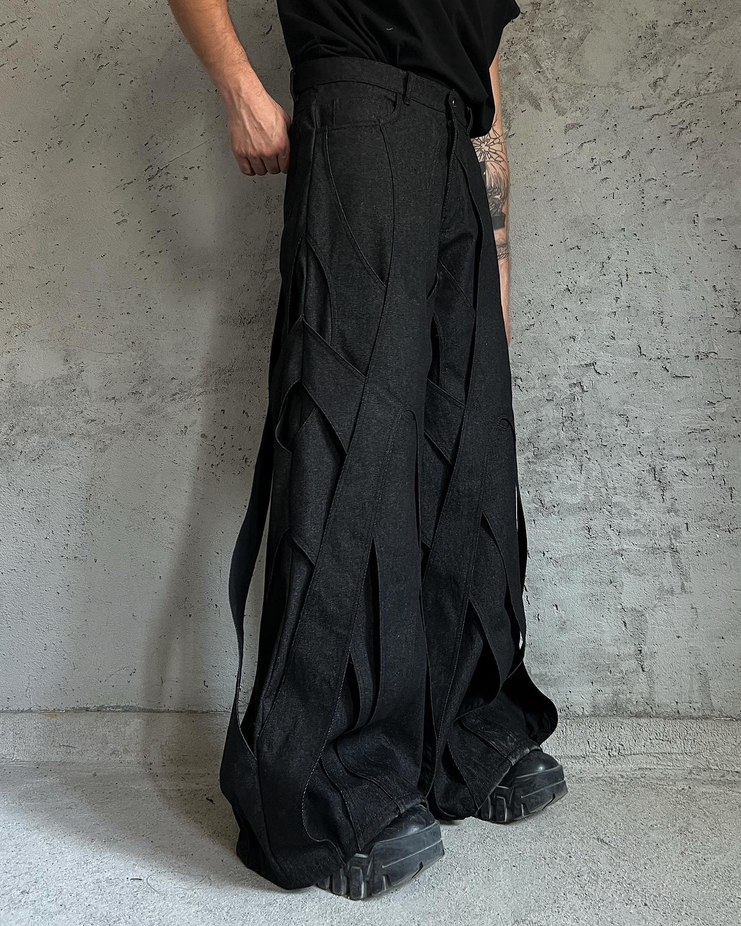 VEIN DENIM BLACK – SXVSU