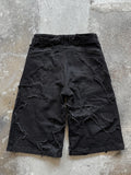 FANG DENIM JORTS