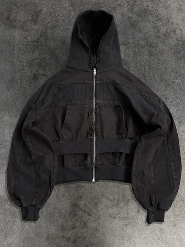 DOUBLE RIB DENIM JACKET