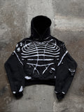 DECOMPOSED HOODIE BLACK