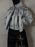 BRUTALISM TRACK JACKET GREY