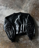 GEHENNA METAL LEATHER BOMBER