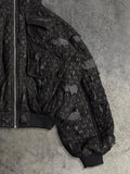 DISTRESSED SLUMBER PUFFER JACKET