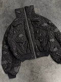 DISTRESSED SLUMBER PUFFER JACKET