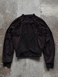 DECOMPOSED CREWNECK RUST RED