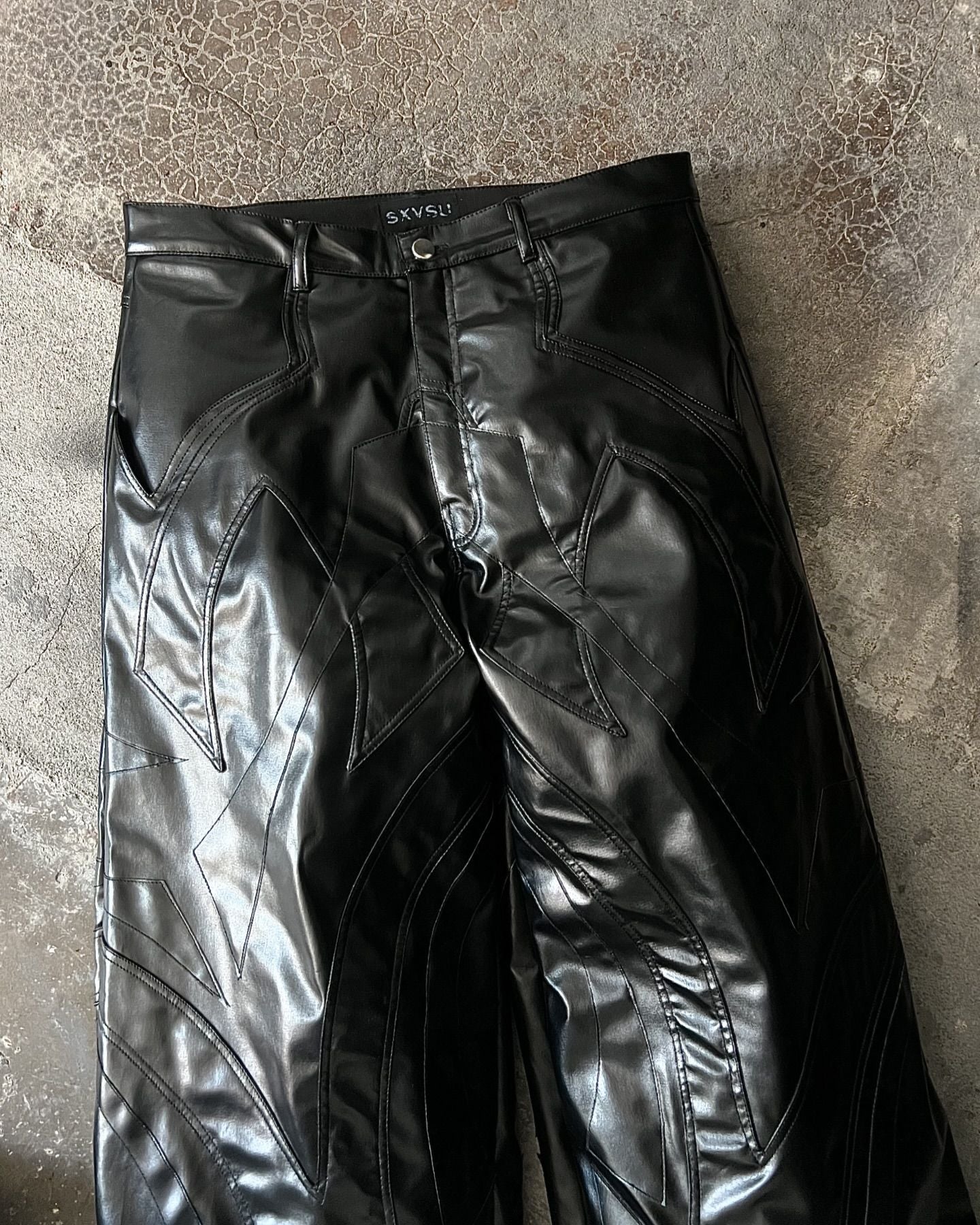 UNVEIL LEATHER PANTS – SXVSU
