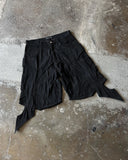 INTERVENE JORTS BLACK