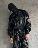 GEHENNA METAL LEATHER BOMBER