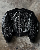 GEHENNA METAL LEATHER BOMBER