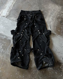 MUTILATION DENIM BLACK