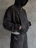 FANG DENIM HOODIE