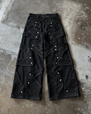 MUTILATION DENIM BLACK