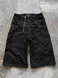 FANG DENIM JORTS