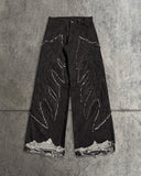 AZRAEL PADDED WING DENIM