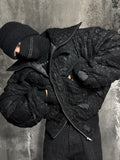 DISTRESSED SLUMBER PUFFER JACKET