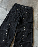 MUTILATION DENIM BLACK