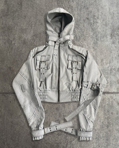 GEFÄNGNISS DENIM ZIP UP