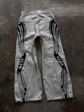 EUROTRASH DENIM WHITE/BLACK