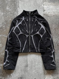 GHOST SHELL SLIM JACKET GREY
