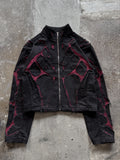 GHOST SHELL SLIM JACKET WINE RED