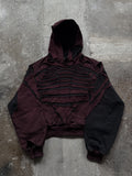 DECOMPOSED HOODIE RUST RED
