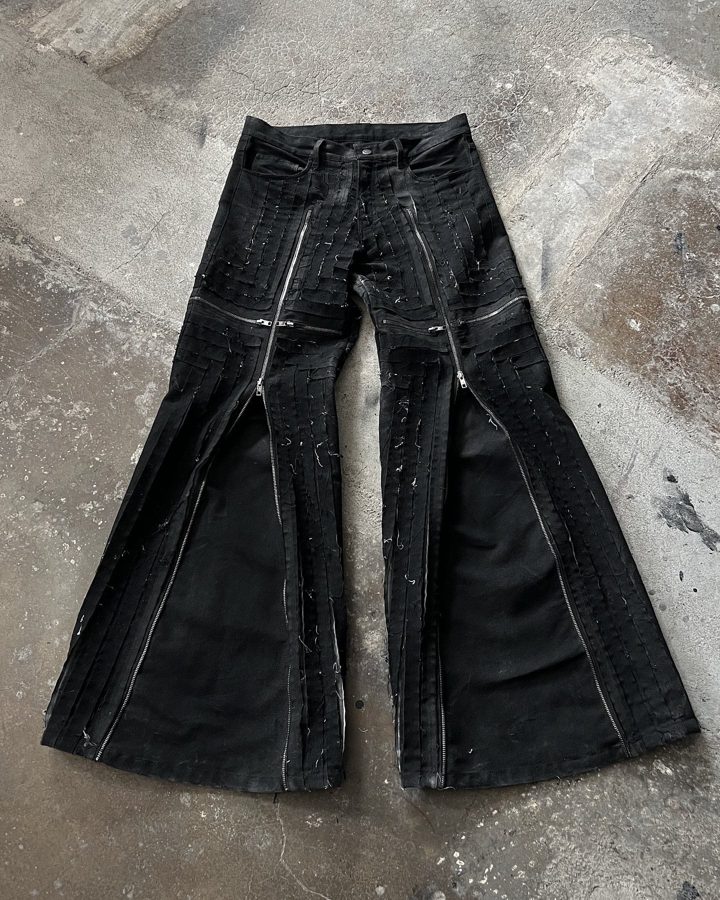 CRUCE ZIP DENIM BLACK – SXVSU