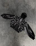 HOLLOW HOODED DENIM JACKET