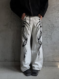 EUROTRASH DENIM WHITE/BLACK