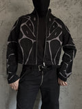 GHOST SHELL SLIM JACKET GREY
