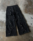 MUTILATION DENIM BLACK