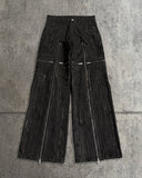 CRUCE ZIP DENIM BLACK