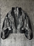 CHAINSTITCH WHIRL PUFFER JACKET