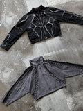 GHOST SHELL SLIM JACKET GREY