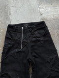 FANG DENIM JORTS