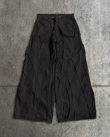 VEIN DENIM BLACK