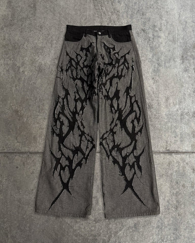 Brutalism Distressed Denim