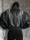 CHAINSTITCH WHIRL PUFFER JACKET