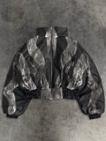 CHAINSTITCH WHIRL PUFFER JACKET