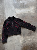 GHOST SHELL SLIM JACKET WINE RED