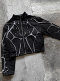 GHOST SHELL SLIM JACKET GREY